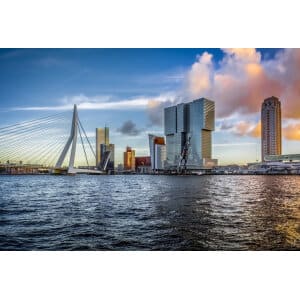 skyline van Rotterdam