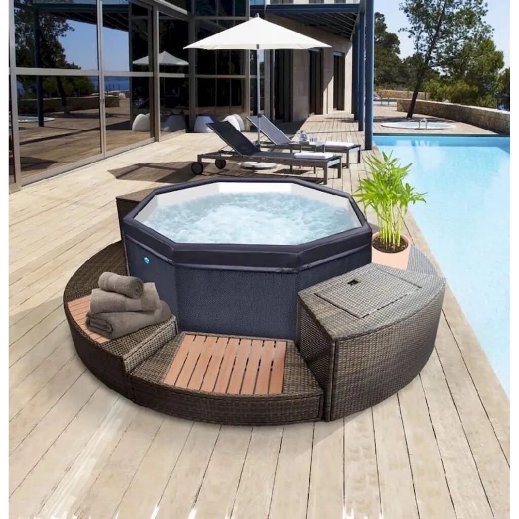 Set voor om de netspa Opblaasbare jacuzzi