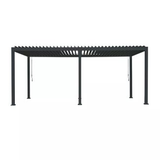 zijkant van een mirador in het zwart
