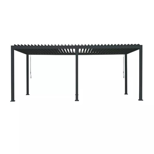zijkant van een mirador in het zwart