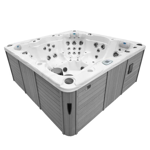 Fox Dream jacuzzi vanaf de zijkant