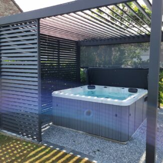 Jacuzzi overkapping Sunspa Mirador