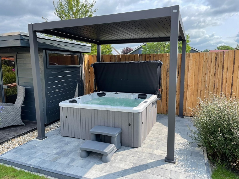 jacuzzi overkapping 3 x 4