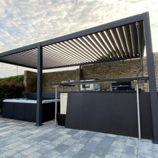jacuzzi overkapping 6 x 3 mirador