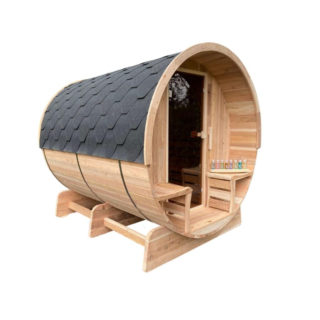 barrel sauna