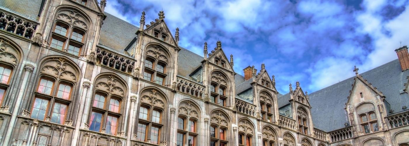 stadsuitzicht van Luik