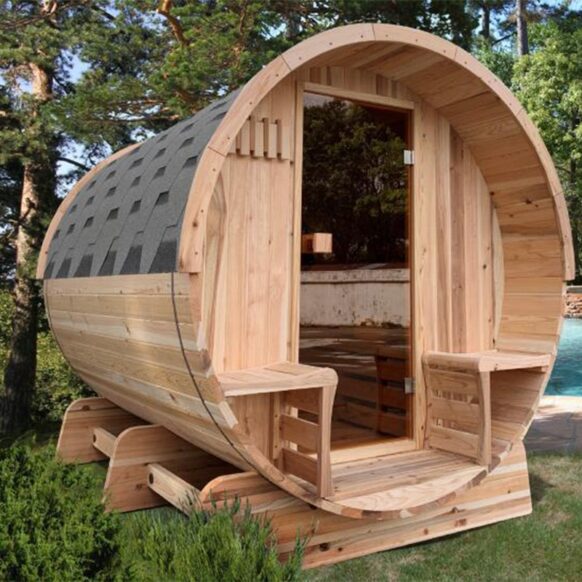 Barrelsauna TR230-X - Panorama - Afbeelding 3