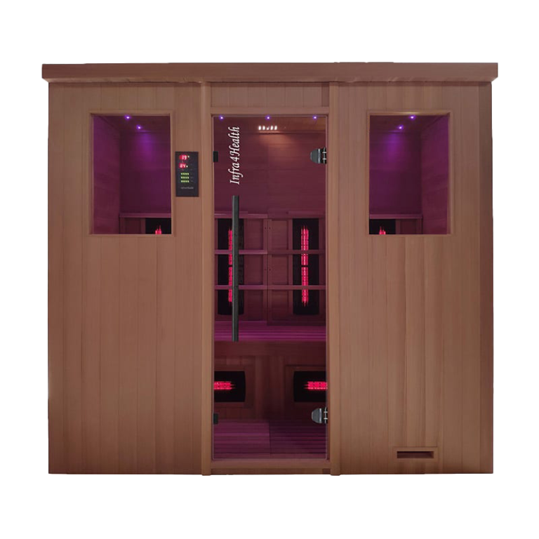 Traditionele Chaleur met LED verlichting en hemellicht met dubbele ramen en glazendeur.