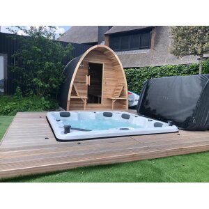 ingebouwde jacuzzi