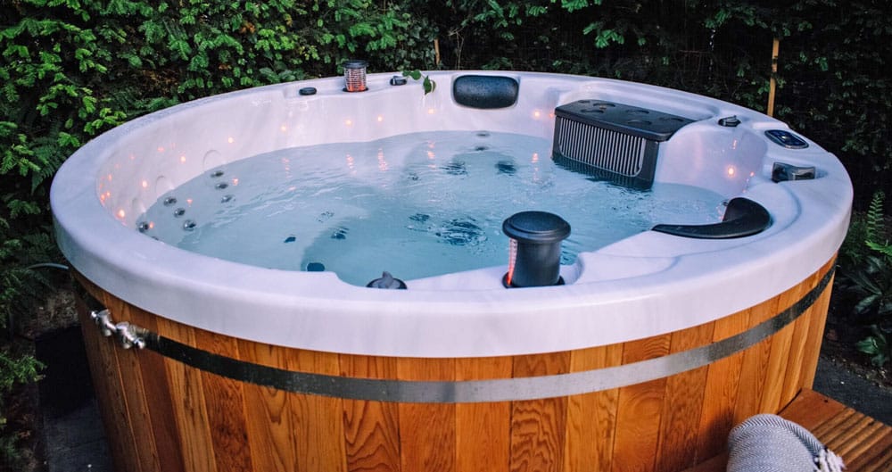 Ronde jacuzzi