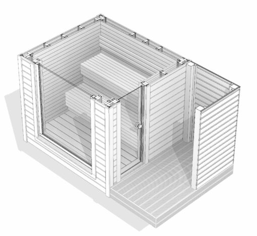 Sunset Outdoor Sauna - Afbeelding 6
