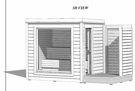 Sunset Outdoor Sauna - Afbeelding 7