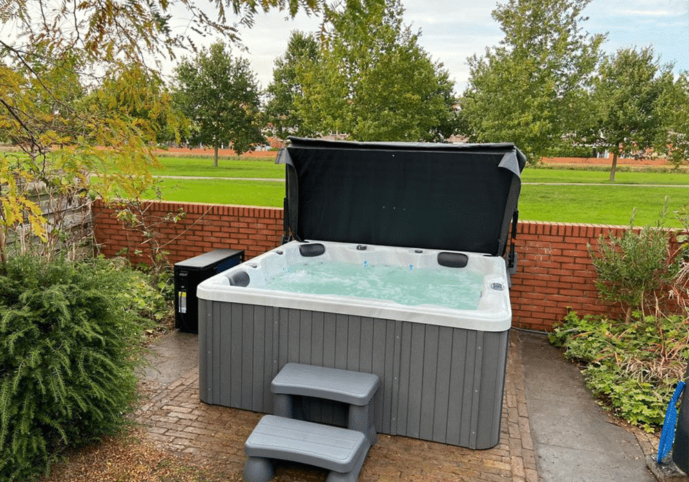 jacuzzi en warmtepomp