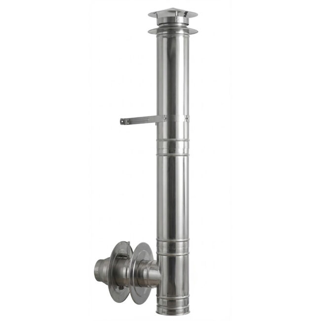 Schoorsteen voor barrelsauna