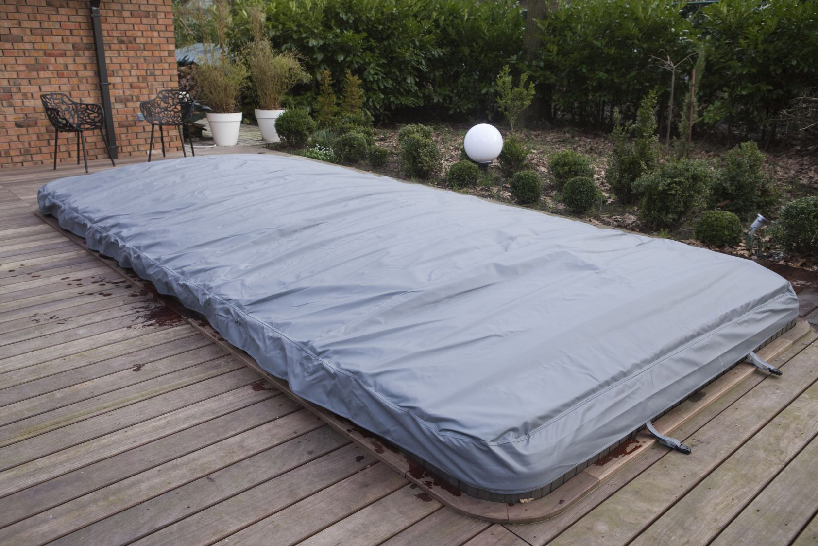 Zwemspa rolcover