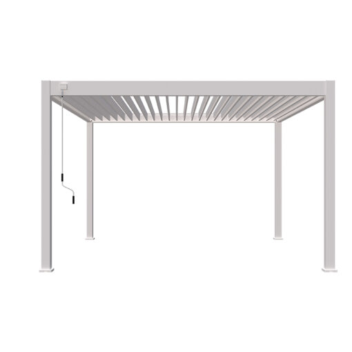 Horizon overkapping 400 x 400 cm - Wit - Afbeelding 2