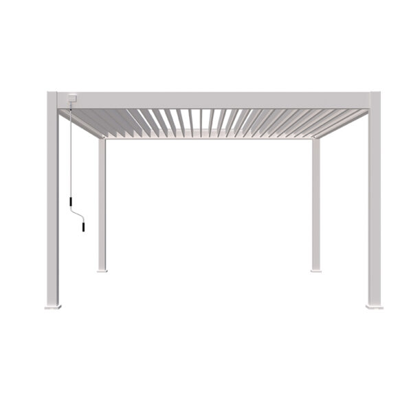 Horizon overkapping 400 x 400 cm - Wit - Afbeelding 2