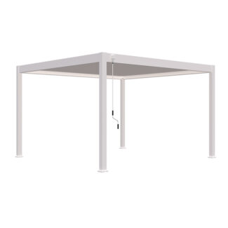 Horizon overkapping 400 x 400 cm - Wit