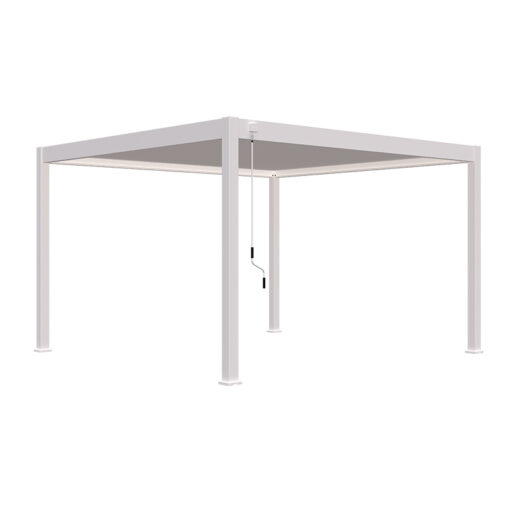 Horizon overkapping 400 x 400 cm - Wit