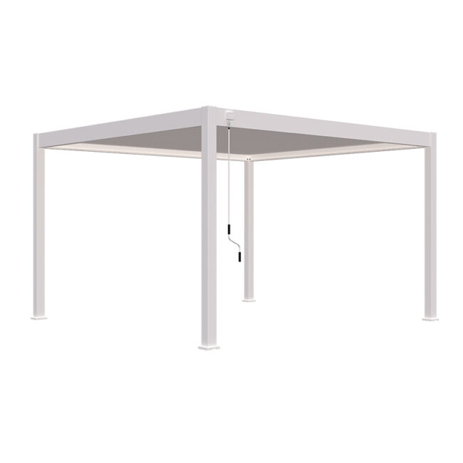 Horizon overkapping 400 x 400 cm - Wit