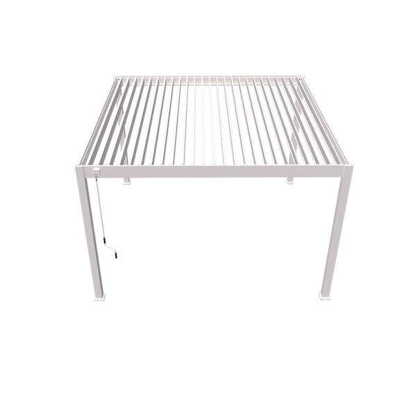 Horizon overkapping 400 x 400 cm - Wit - Afbeelding 3