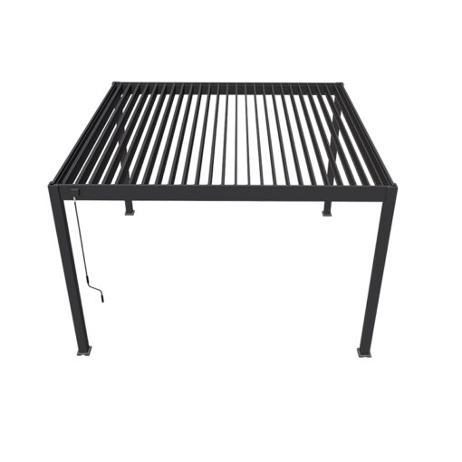 Horizon overkapping 400 x 400 cm - Antraciet - Afbeelding 3