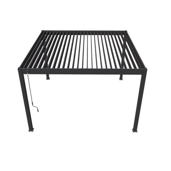 Horizon overkapping 400 x 400 cm - Antraciet - Afbeelding 3