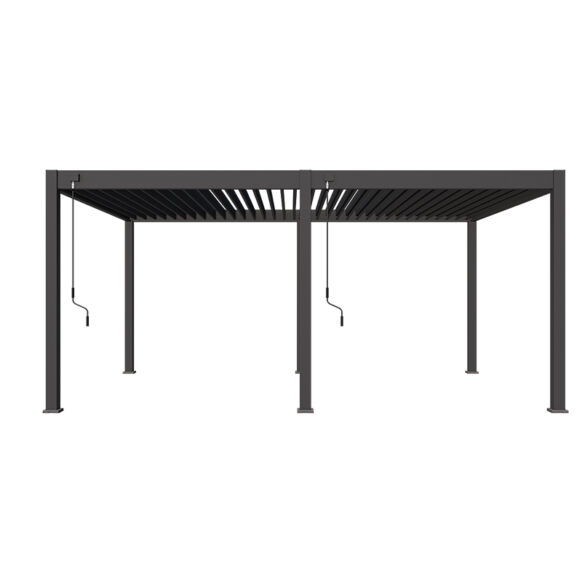 Orion overkapping 360 x 530 cm – Antraciet - Afbeelding 2