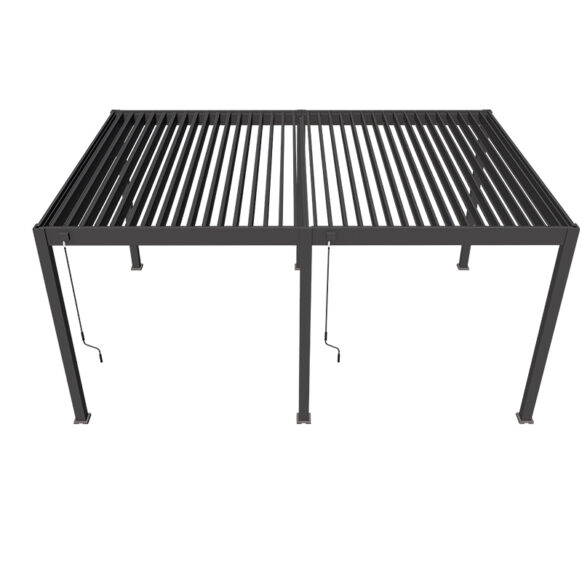 Orion overkapping 360 x 530 cm – Antraciet - Afbeelding 3
