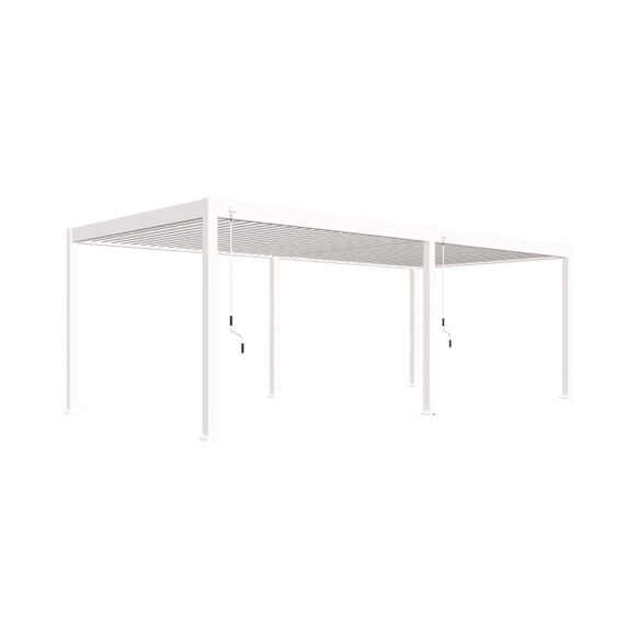 Orion overkapping 360 x 720 cm – Wit