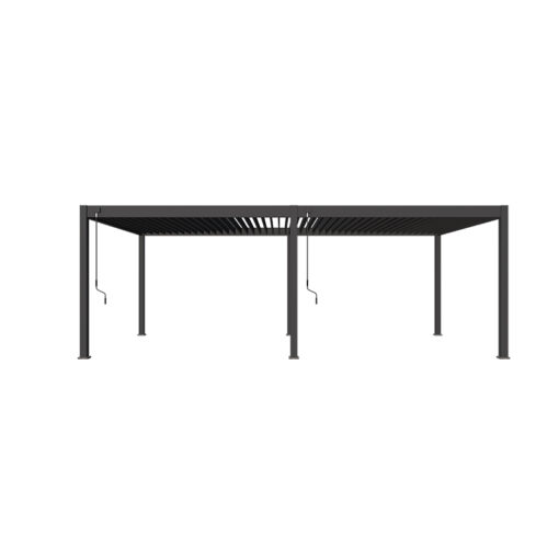 Orion overkapping 360 x 720 cm – Antraciet - Afbeelding 2