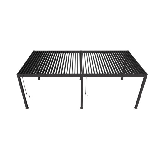 Orion overkapping 360 x 720 cm – Antraciet - Afbeelding 3