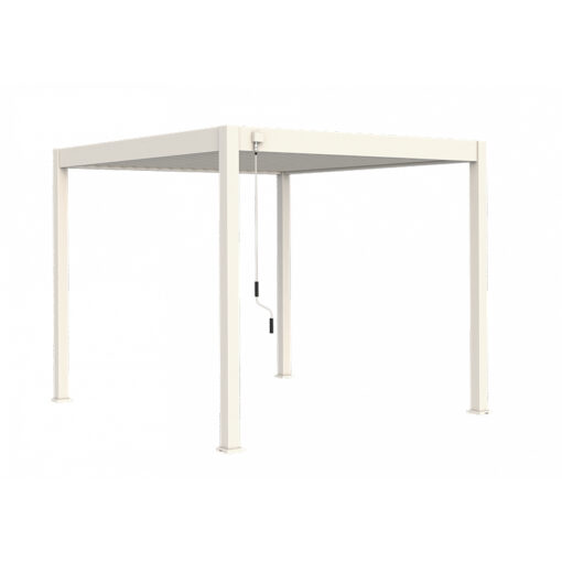 Orion overkapping – 300 x 300 cm – wit