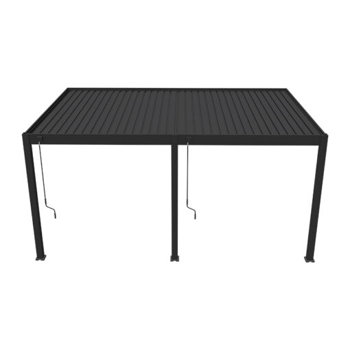Orion wall overkapping 360 x 530 cm– Antraciet - Afbeelding 3