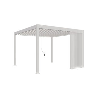 Verticaal louvrepaneel - 1.2 meter - wit