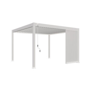 Verticaal louvrepaneel - 1.3 meter - wit
