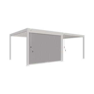 Windscherm - 3.6 meter - wit