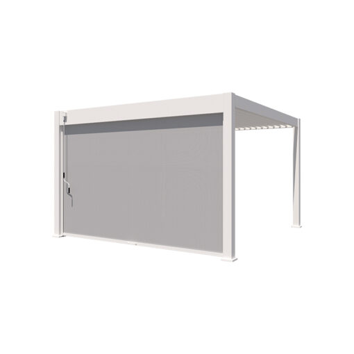 Windscherm - 4 meter - wit - Afbeelding 3