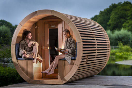 Design Barrelsauna Nicksen Royal - Afbeelding 2