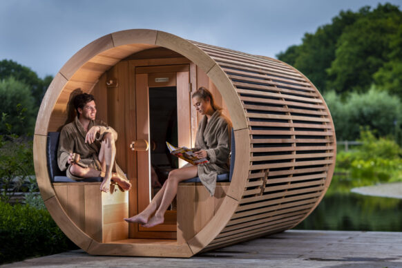 Design Barrelsauna Nicksen Royal - Afbeelding 2
