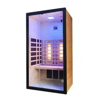Sauna Full Spectrum Black Front 9101C