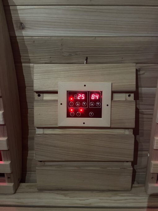 Infrarood Backrest Heater Set voor Barrelsauna - Afbeelding 7
