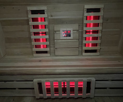 Infrarood Backrest Heater Set voor Barrelsauna - Afbeelding 4