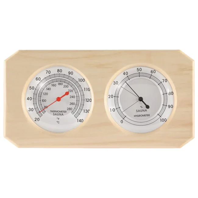 Sauna thermometer en hygrometer